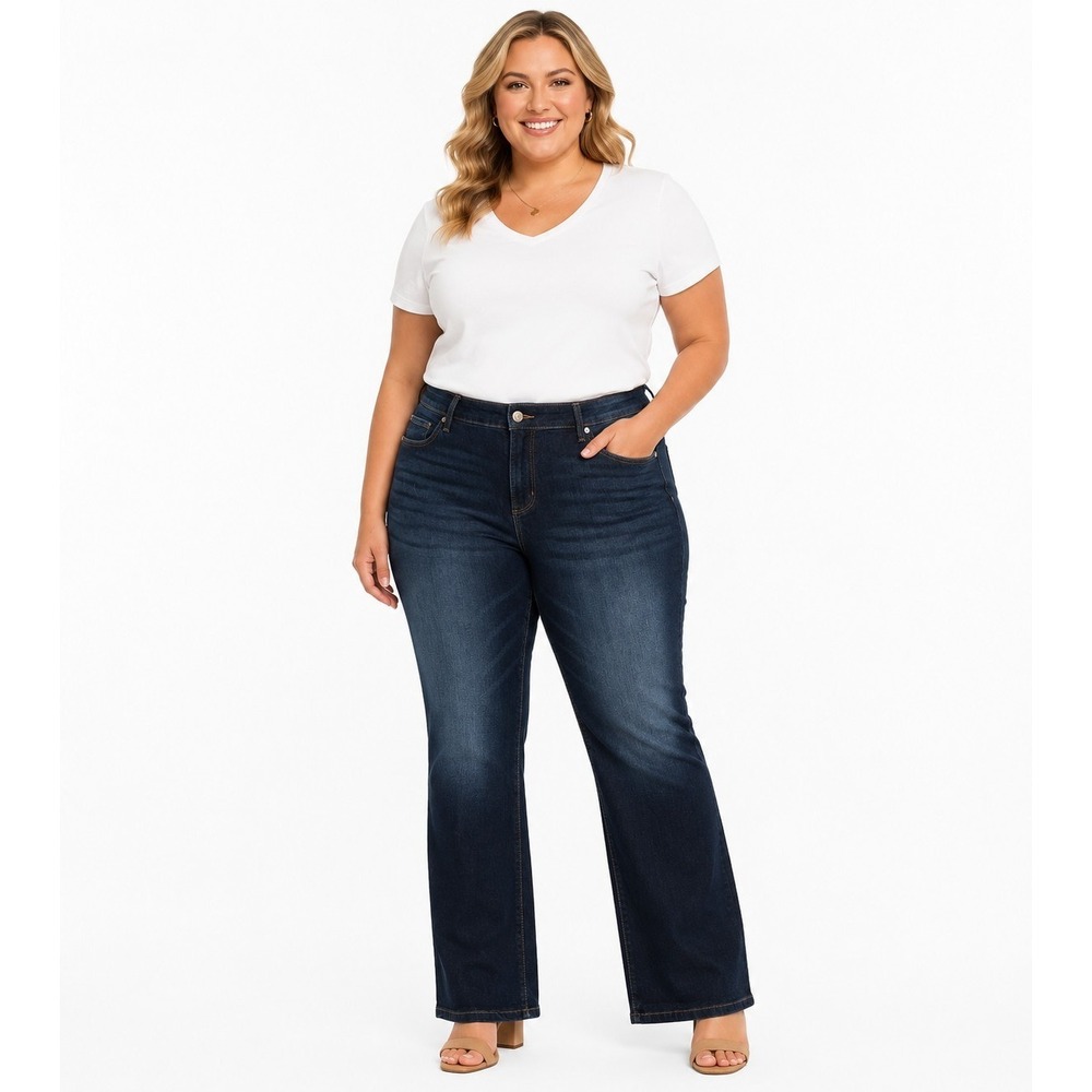 Sonoma Wide Leg Flare Jeans Size 16W
